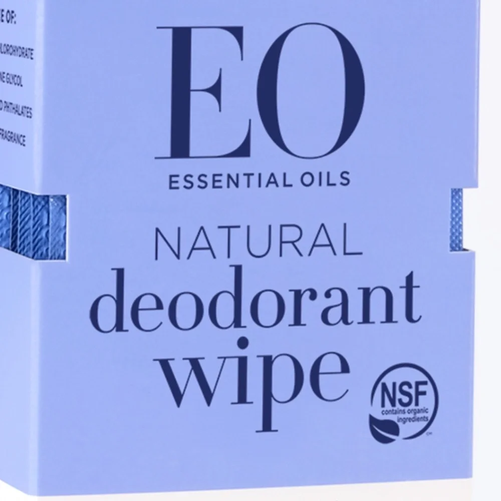 French Lavender Natural Deodorant Wipes